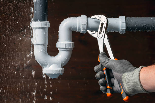 Professional Sewer Line Repair technician working in Lake Park, NC